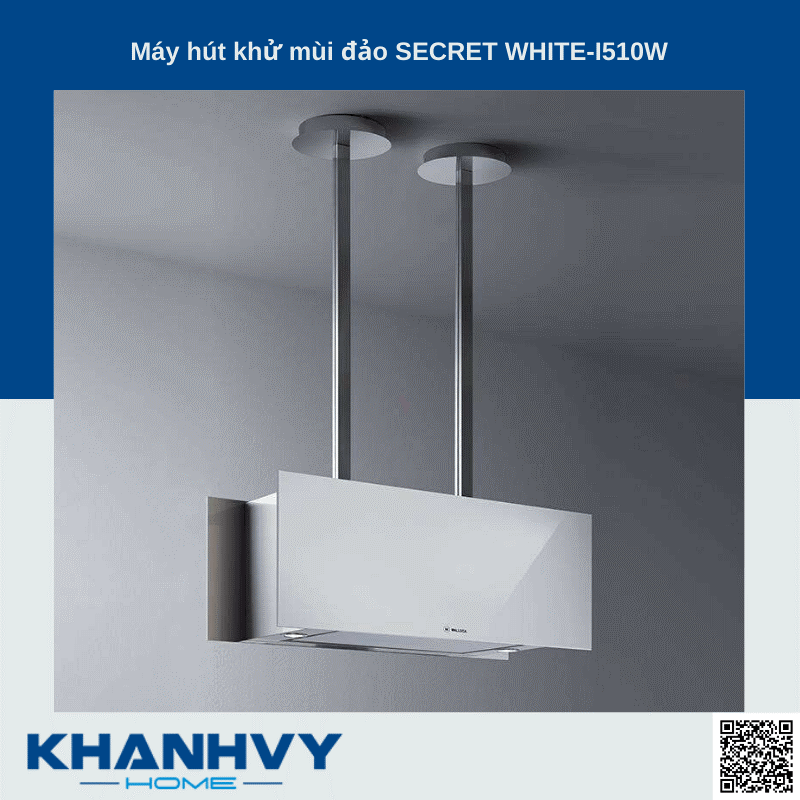 Sản phẩm máy hút khử mùi đảo SECRET WHITE-I510W