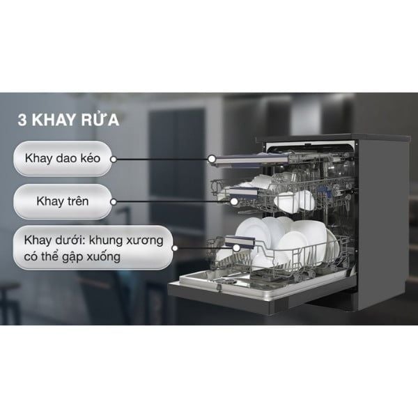 Máy rửa chén Hafele HDW-F605B 535.29.660