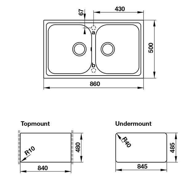 CHẬU ĐÁ JULIUS HS-GD8650 – MÀU KEM 570.35.480 sơ đồ