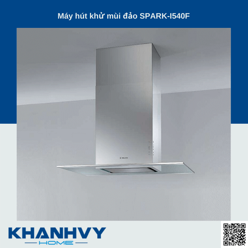 Sản phẩm máy hút khử mùi đảo SPARK-I540F