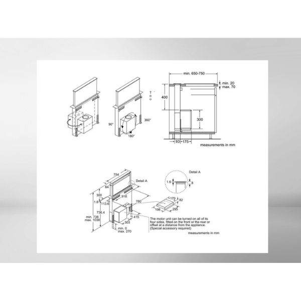 Máy hút mùi Bosch DDD97BM60B