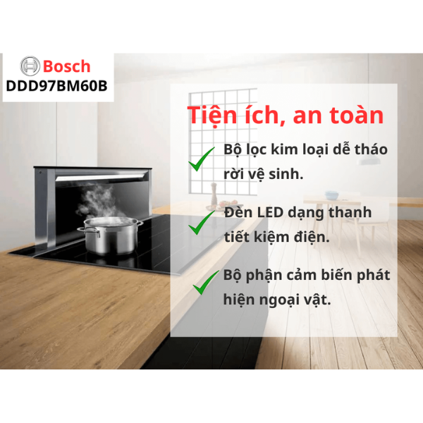 Máy hút mùi Bosch DDD97BM60B