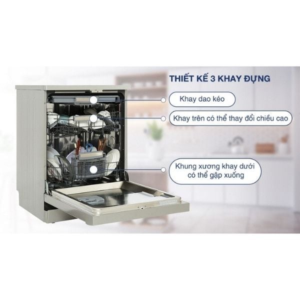 Máy rửa chén Hafele HDW-F60C 533.23.200