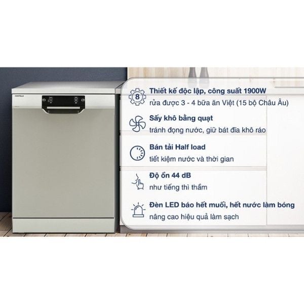 Máy rửa chén Hafele HDW-F60C 533.23.200