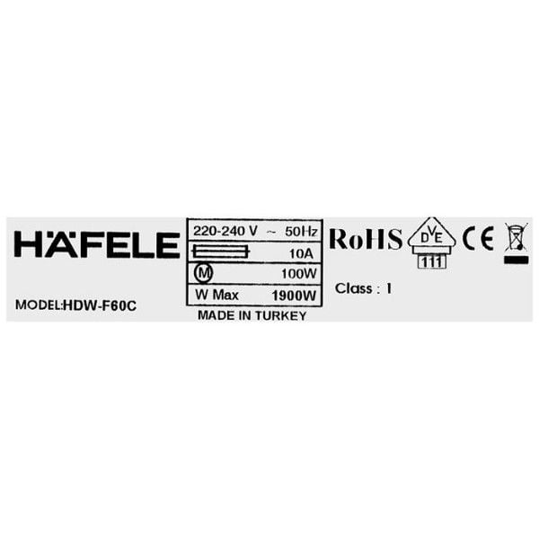 Máy rửa chén Hafele HDW-F60C 533.23.200