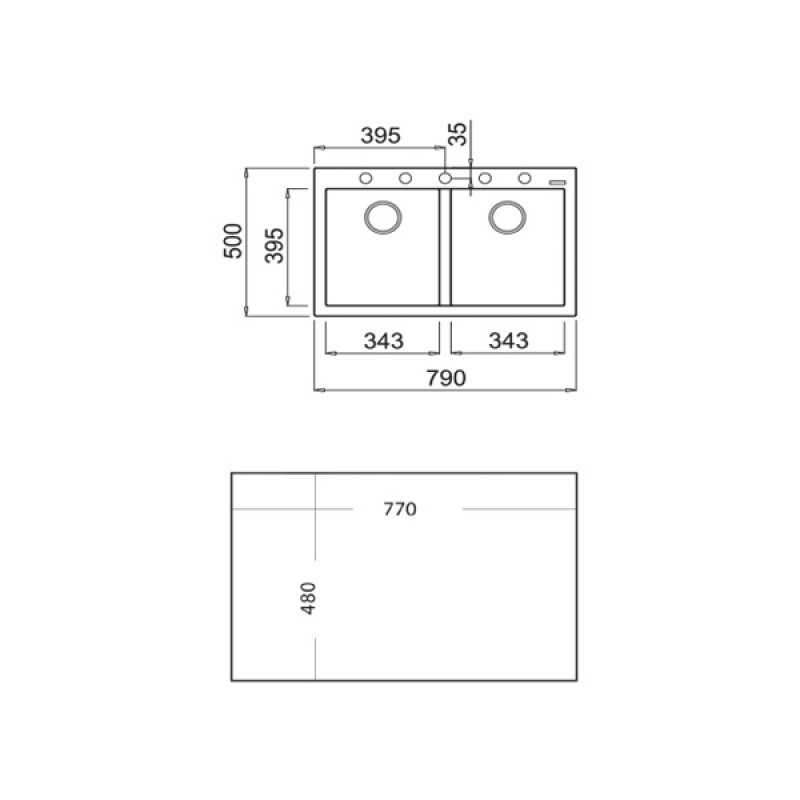 Các thông số kỹ thuật của sản phẩm TEKA FORSQUARE 2B 790 BLACK 115260014