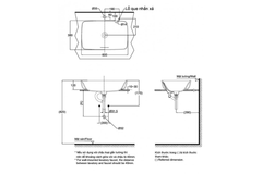 Chậu lavabo Toto PJS06WE#GW đá cẩm thạch nhân tạo đặt bàn