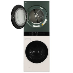 Tháp giặt sấy LG WT2517NHEG Giặt 25kg/Sấy 17kg Màu xanh/be