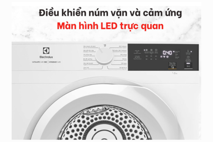 Máy sấy thông hơi Electrolux EDV804H3WC 8kg