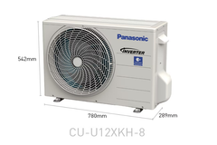 Máy lạnh Panasonic CU/CS-U12XKH-8 Inverter 1 chiều 11.900 BTU 1.5HP