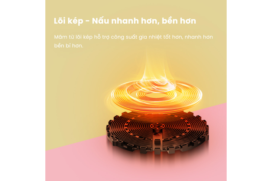 Bếp từ đôi âm Comfee CIH-52DIU