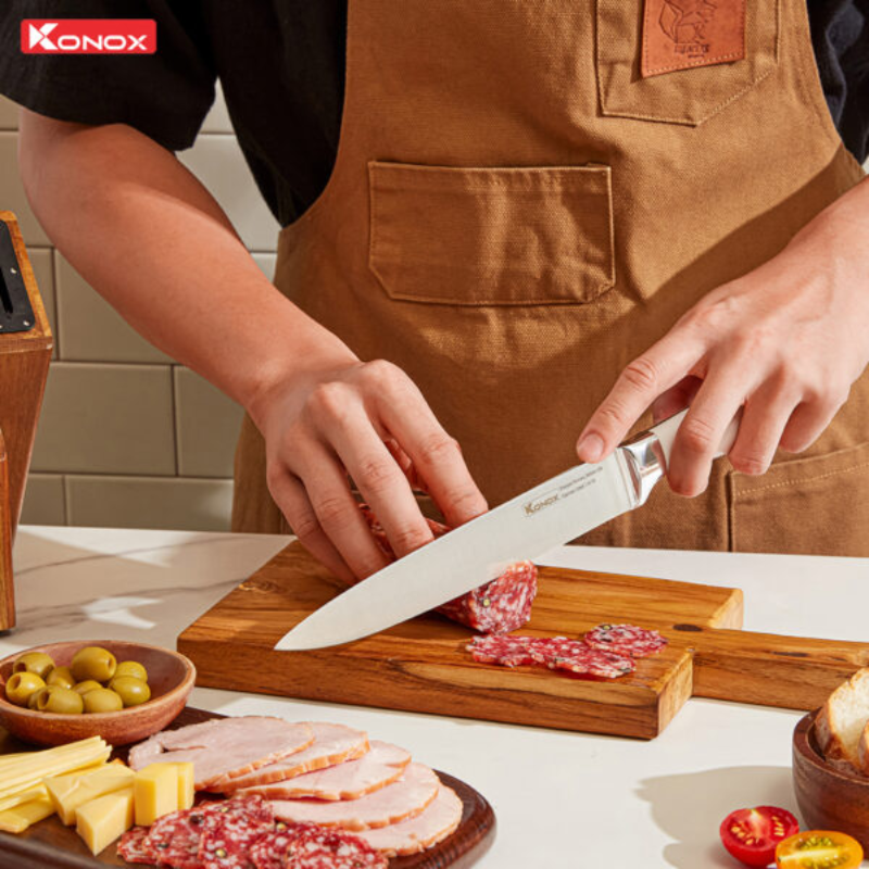 Bộ dao làm bếp Konox Gouter cao cấp 7 món