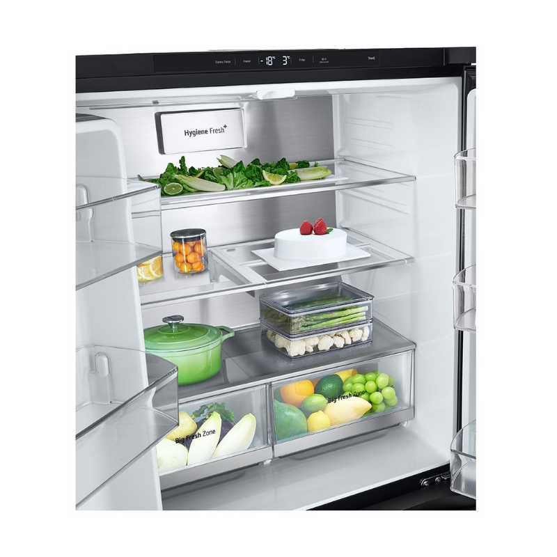 Tủ lạnh LG LFB53BLMI French Door InstaView™ màu đen 530 lít