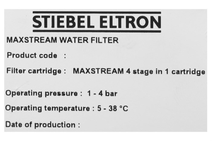 Máy lọc nước Stiebel Eltron Maxstream để gầm