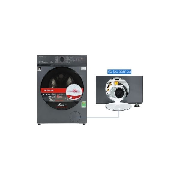 Máy giặt Toshiba TW-T21BU115UWV(MG) Inverter 10.5 kg