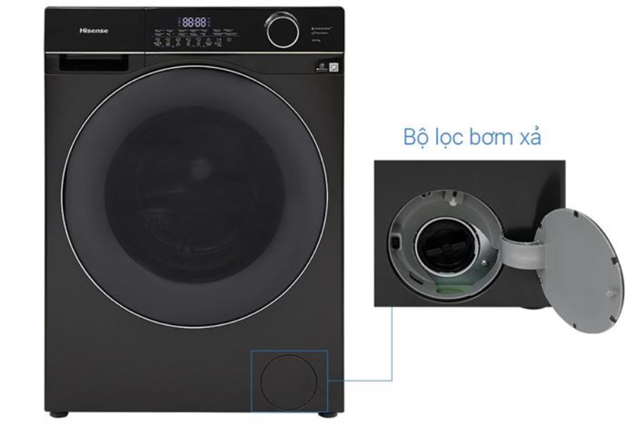 Máy giặt sấy Hisense WD105M3 giặt 10.5 kg - sấy 7 kg