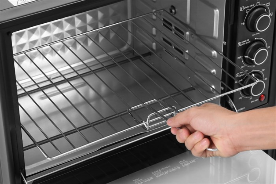 Lò nướng Panasonic NB-H3801KRA đối lưu đa năng 38L