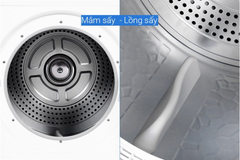 Máy sấy Galanz DV-70T5C(W) thông hơi 7kg màu trắng