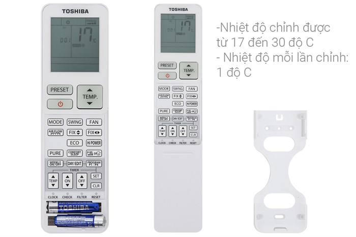 Máy lạnh Toshiba RAS-H18J2KCVRG-V Inverter 1 chiều 18.000 BTU 2 HP