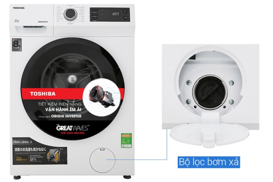 Máy giặt Toshiba TW-BH95S2V Inverter 8.5 kg