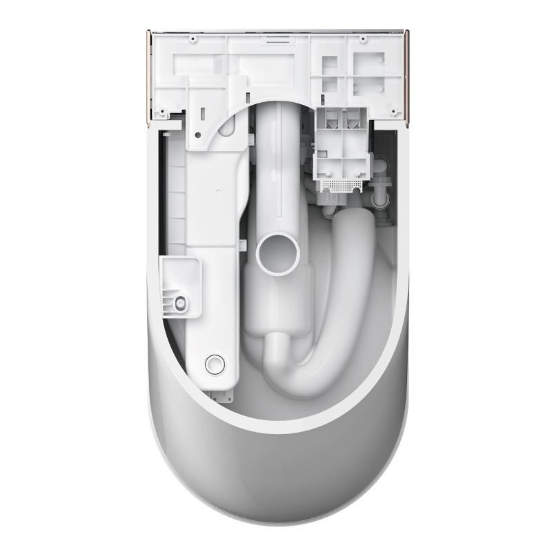 Bồn cầu điện tử Duravit 620000002500320 dòng sensowahs I plus màu thép