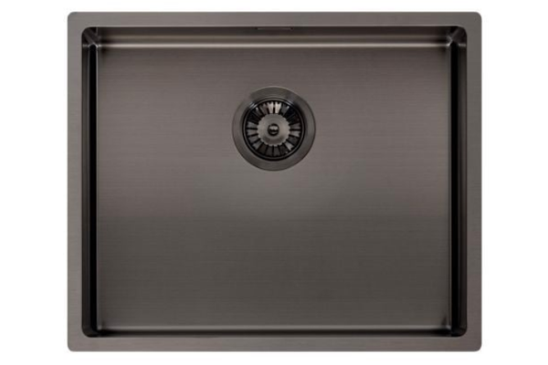 Chậu rửa chén Reginox R30721 1 hộc màu xám kim loại inox