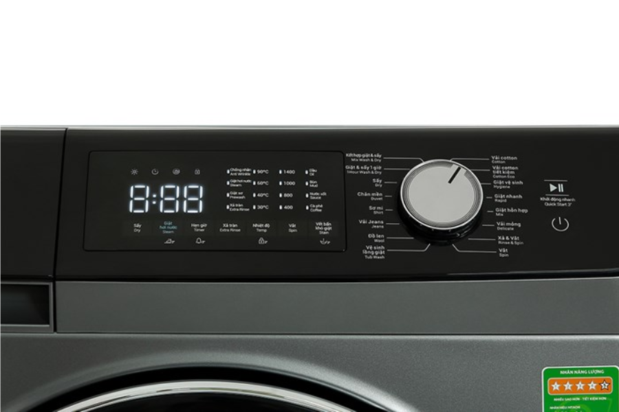 Máy giặt sấy Hitachi BD-D1054HVOS Inverter 10.5/7kg