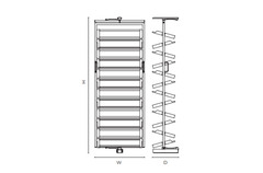 Kệ để giày xoay 360 độ Vickini 18208.803