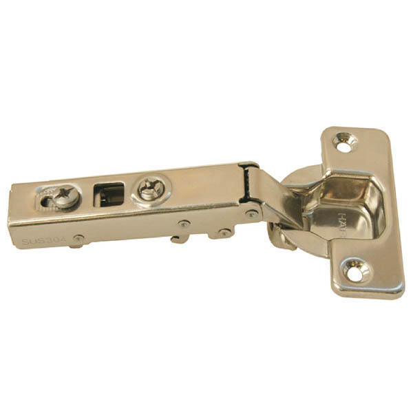 Bản lề giảm chấn Hafele Inox 304 trùm ngoài 315.06.750