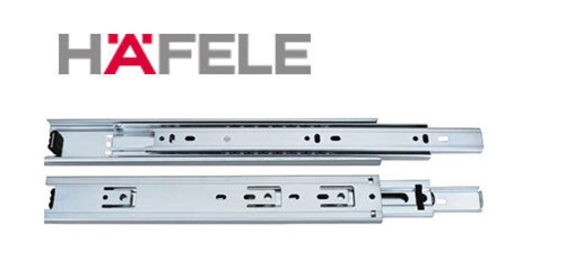 Thương hiệu Hafele Ray bi 3 giảm chấn Hafele 300mm 494.02.061