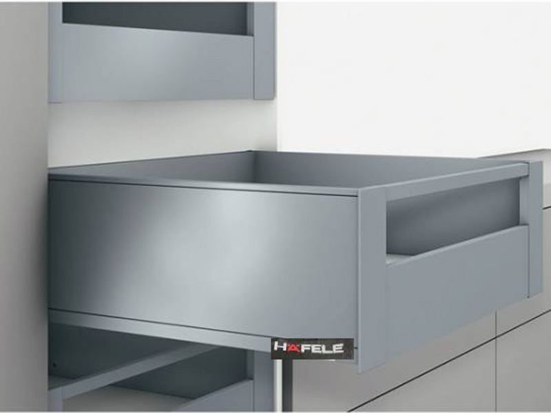 Ray bi 3 giảm chấn Hafele 400mm 494.02.063 cho hộc tủ bếp