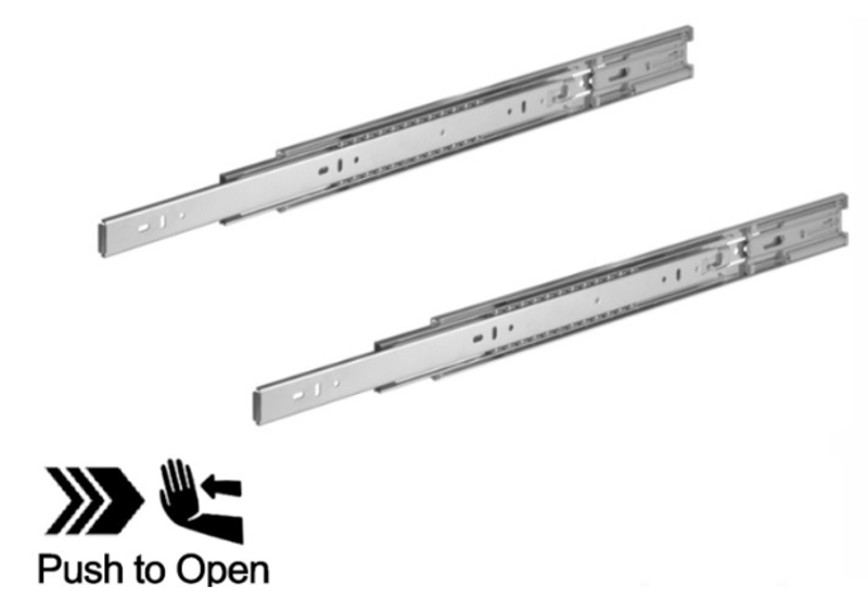 Ray bi nhấn mở Hafele 500mm 494.02.085 mang lại nhiều sự thuận tiện trong thao tác