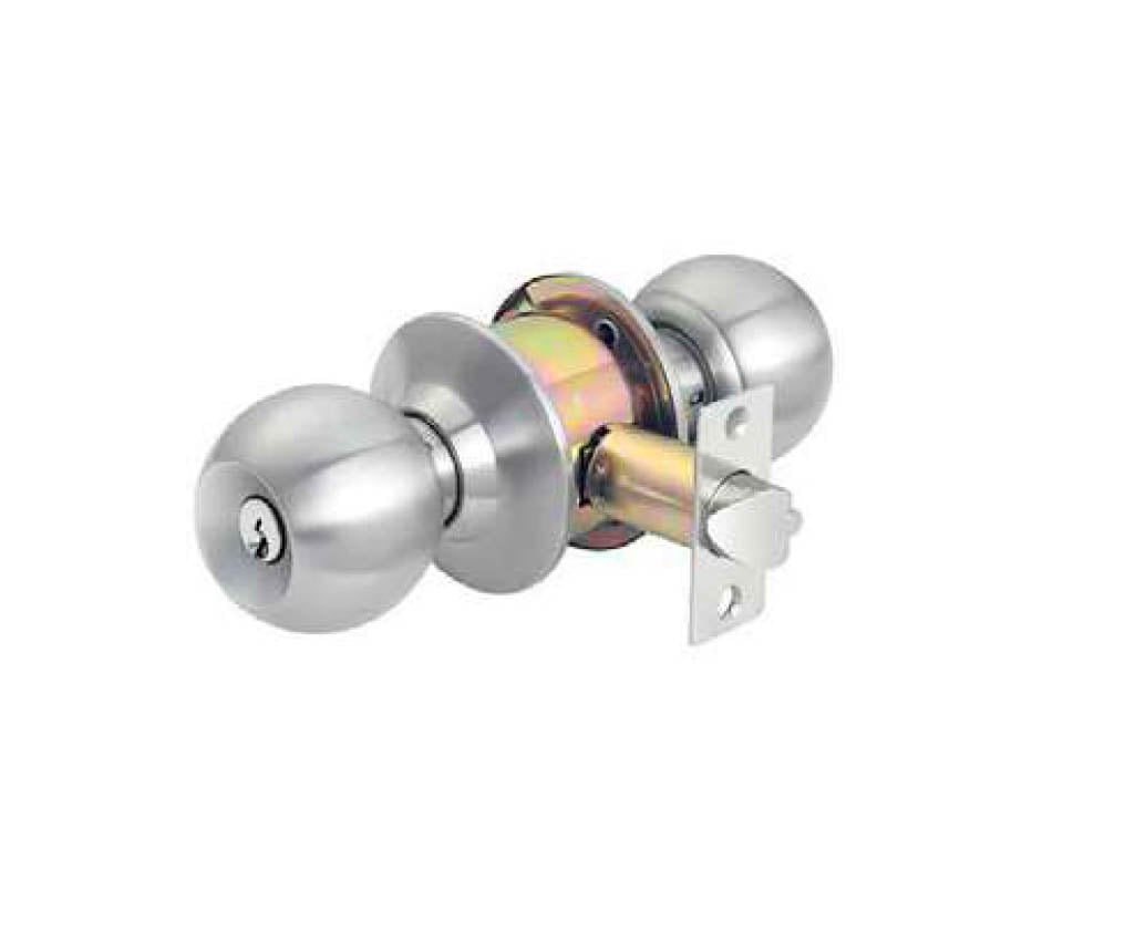 Bộ khóa tay nắm tròn cho cửa ra vào Hafele DIY 489.93.130