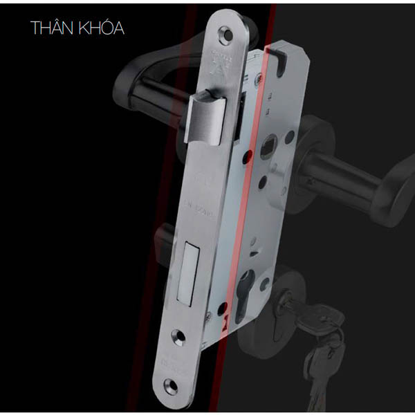 Thân khóa Hafele 911.02.153 đạt các tiêu chuẩn chất lượng châu Âu