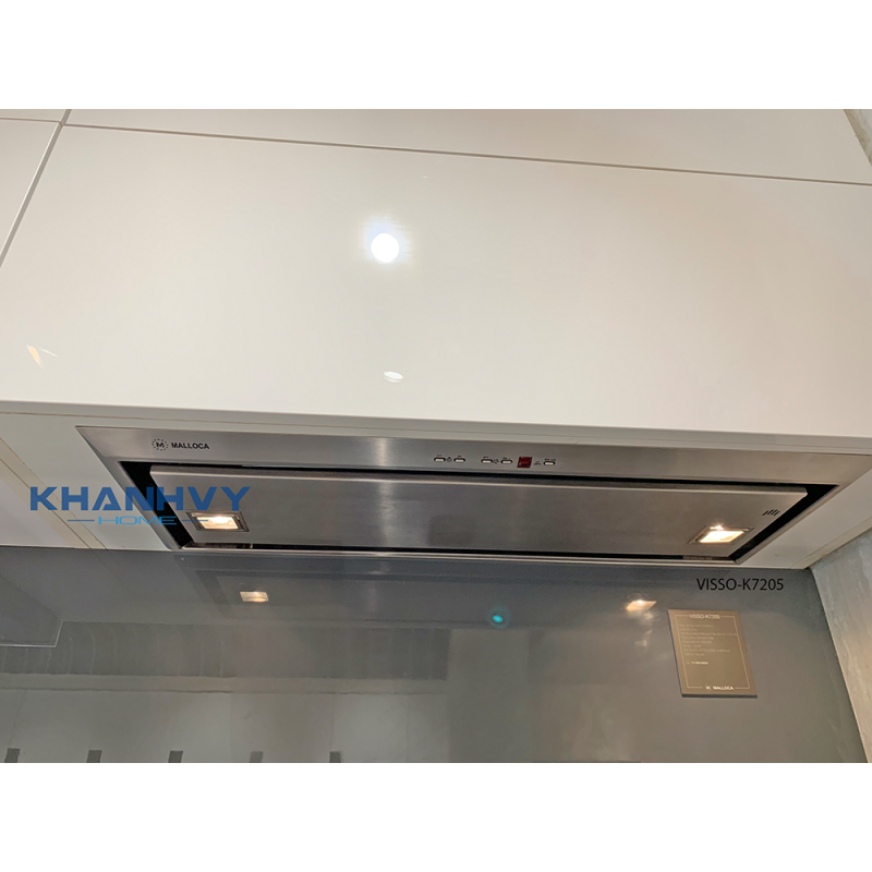 Máy hút mùi âm tủ VISSO-K7205 lọc sạch mùi hôi, khói bụi