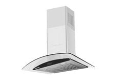 Máy hút mùi kính cong Kocher K-8070I (bạc-70cm)