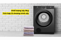 Máy sấy thông hơi Electrolux EDV904N3SC 9kg