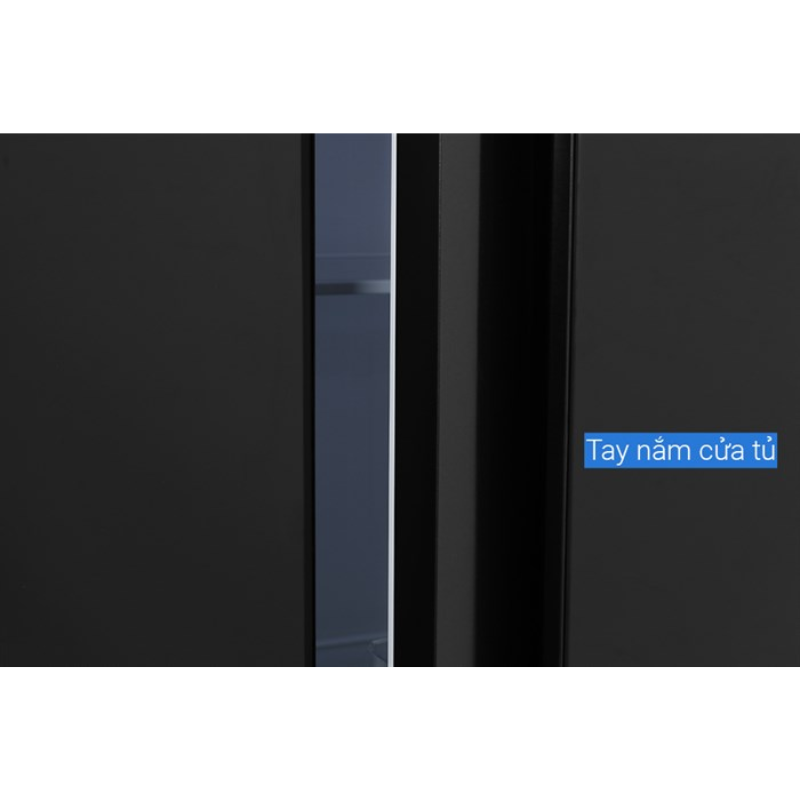 Tủ lạnh Sharp SJ-SBX440VG-BK Side By Side màu đen