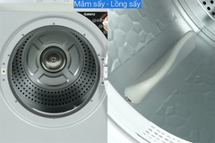 Máy sấy thông hơi Galanz DV-80T5C(S) 8kg
