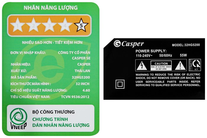 Tivi Casper 32HG5200 32 inch HD