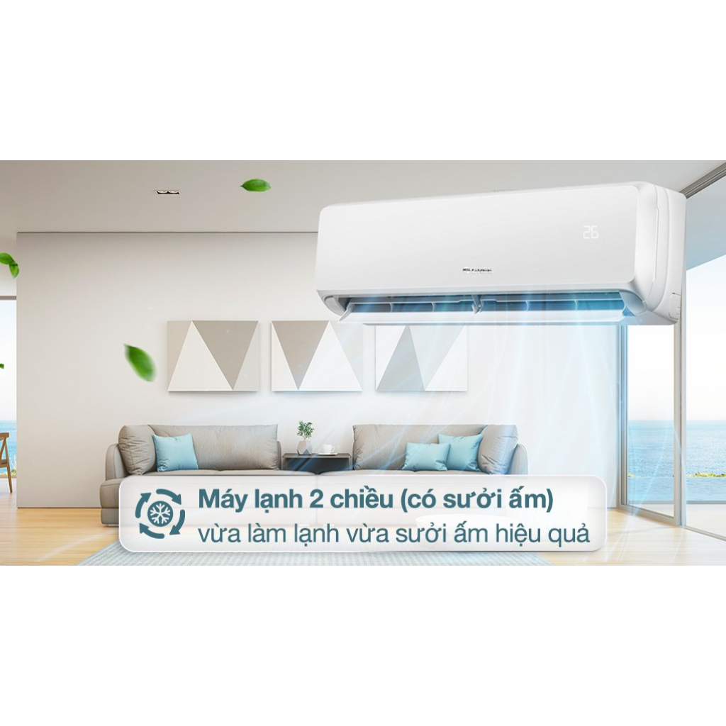 Máy lạnh Gree CHARM12HI Inverter 2 chiều 13.648 BTU 1.5HP