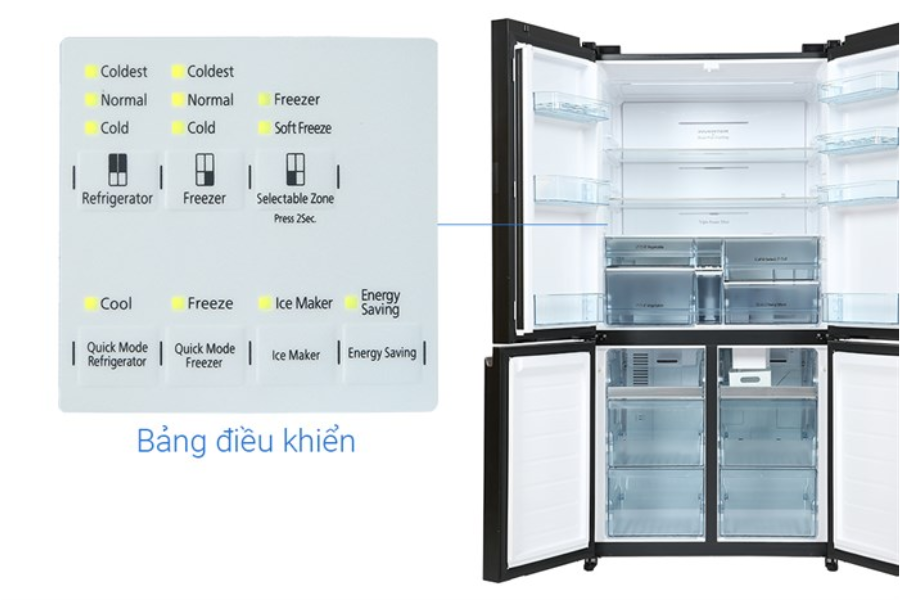 Tủ lạnh Hitachi R-WB640PGV1 GMG 569 lít
