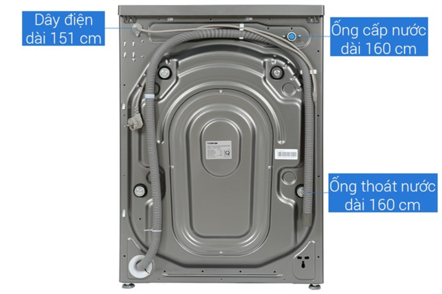 Máy giặt Toshiba TW-BL95A4V(SS) Inverter 8.5 kg
