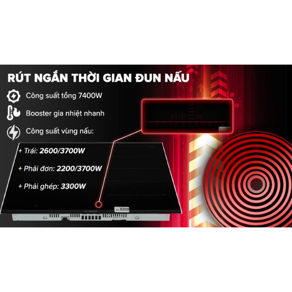 Bếp từ Bosch PXJ675DC1E series 8