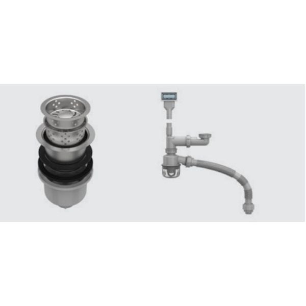 Chậu rửa chén inox Hafele HS24-SSN1S-8644 567.24.477
