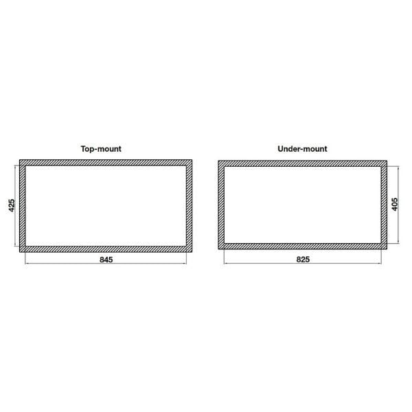 Chậu rửa chén inox Hafele HS24-SSN1S-8644 567.24.477