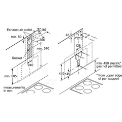 Máy hút mùi Bosch DWF97RV60B