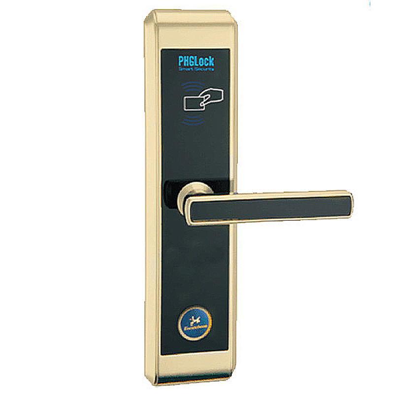 Khóa khách sạn PHGlock RF8112G - L phù hợp với khách sạn theo thiết kế hiện đại, cao cấp