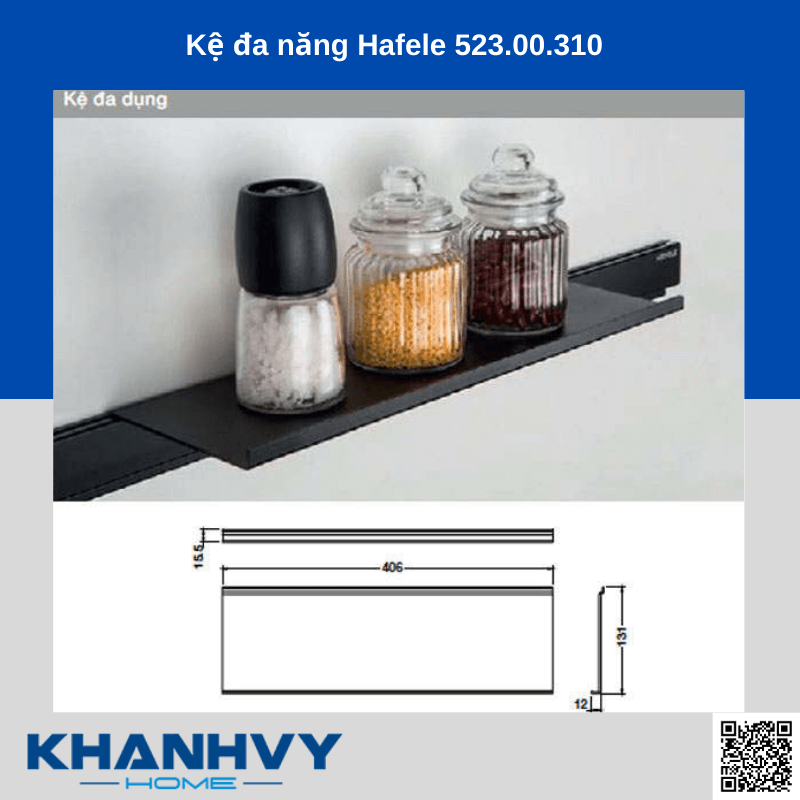 Kệ đa năng Hafele 523.00.310 chính hãng tại Khánh Vy Home