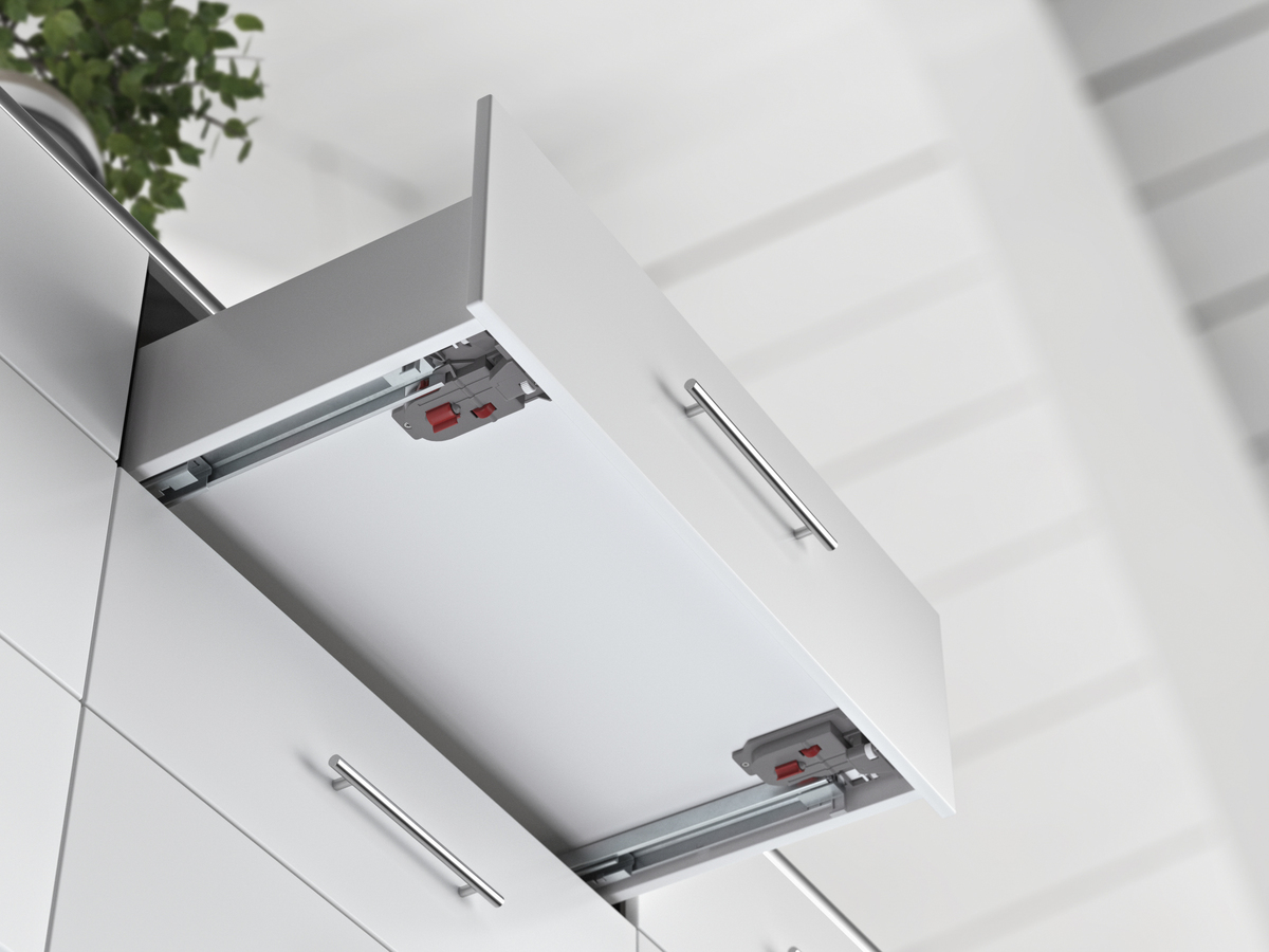 Ray âm EPC EVO mở toàn phần,nhấn mở Hafele 433.32.175